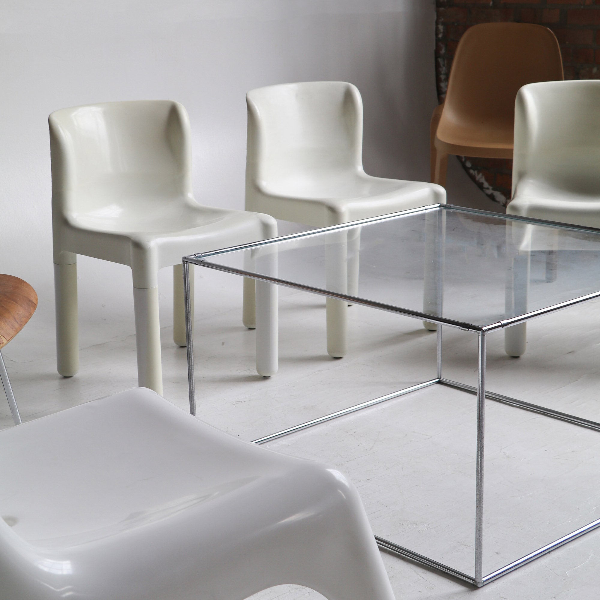 4875 Plastic Chair by Carlo Bartoli for Kartell