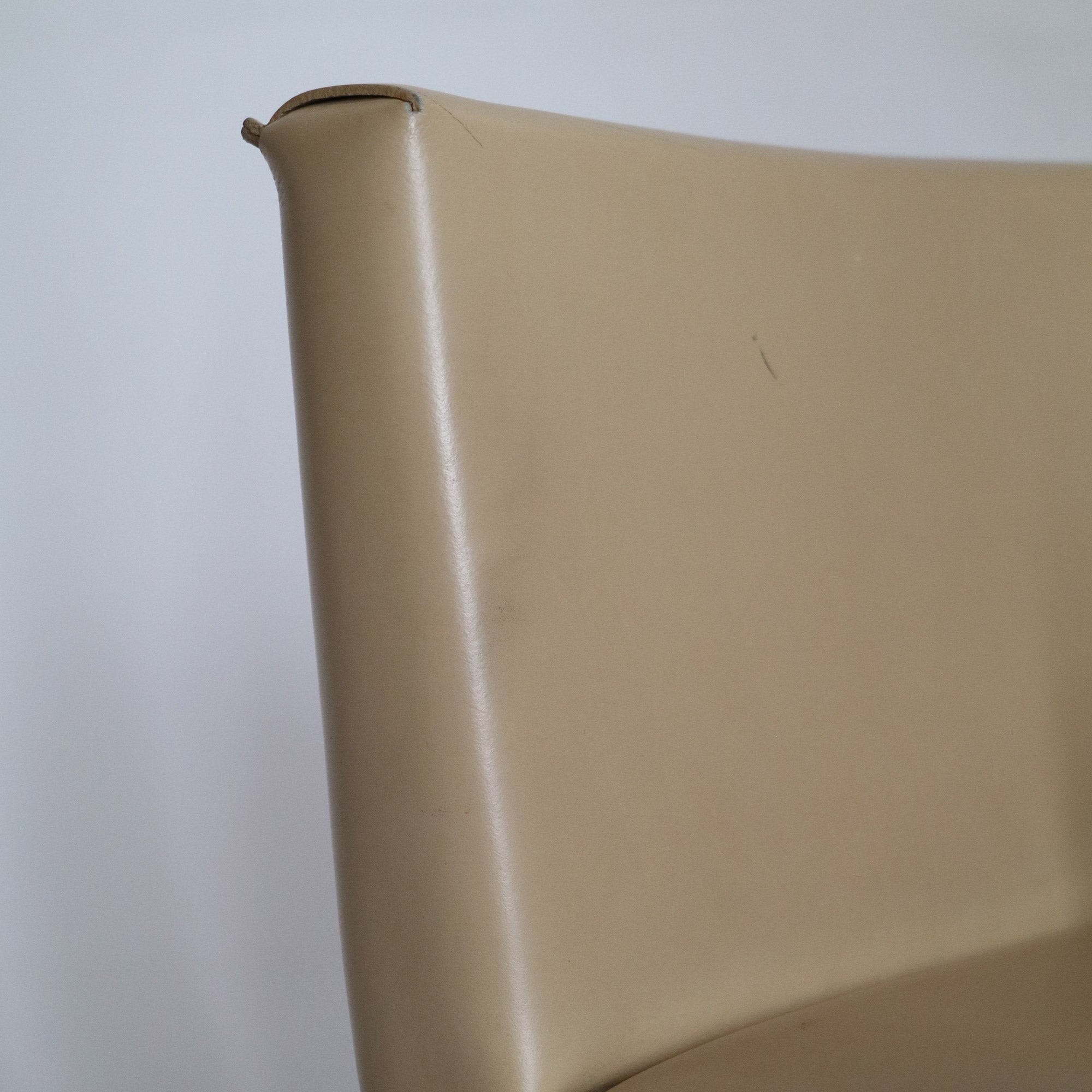 Bottega Leather Chair by Renzo Fauciglietti and Graziella Bianchi for Frag Italia