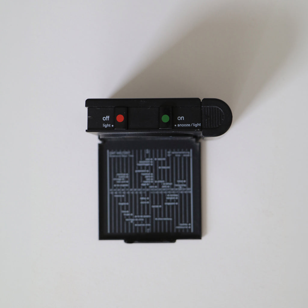 Braun Alarm Clock AB313SL by Dietrich Lubs and Dieter Rams