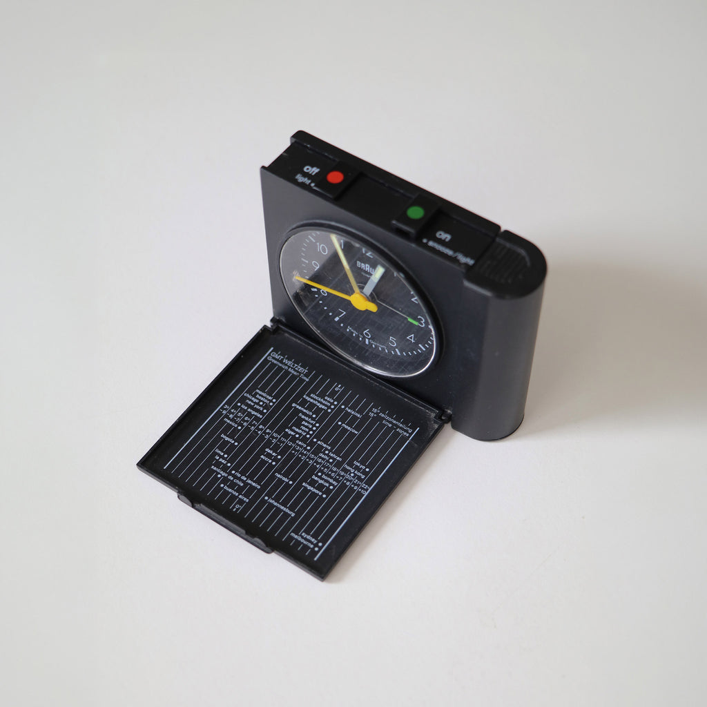 Braun Alarm Clock AB313SL by Dietrich Lubs and Dieter Rams