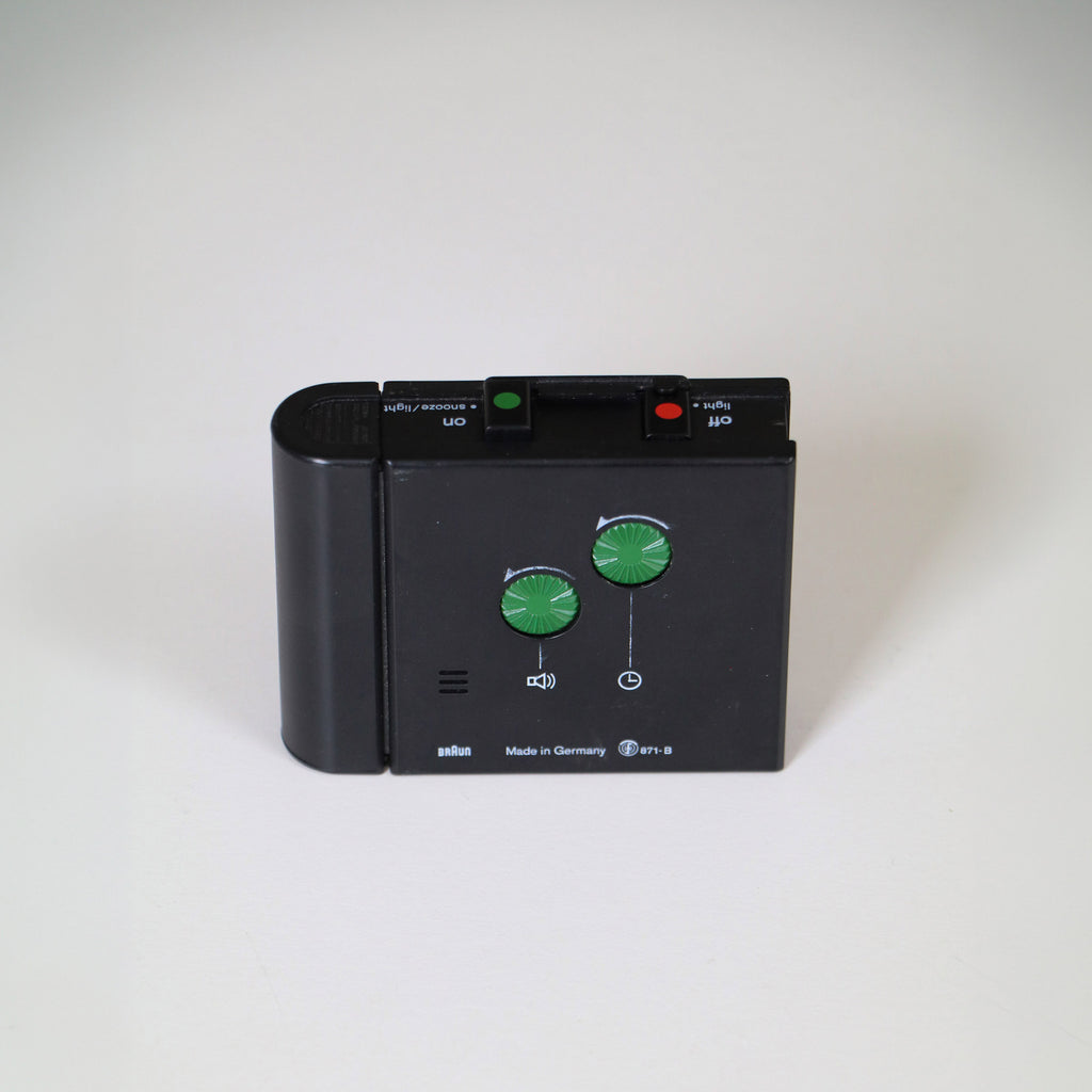 Braun Alarm Clock AB313SL by Dietrich Lubs and Dieter Rams