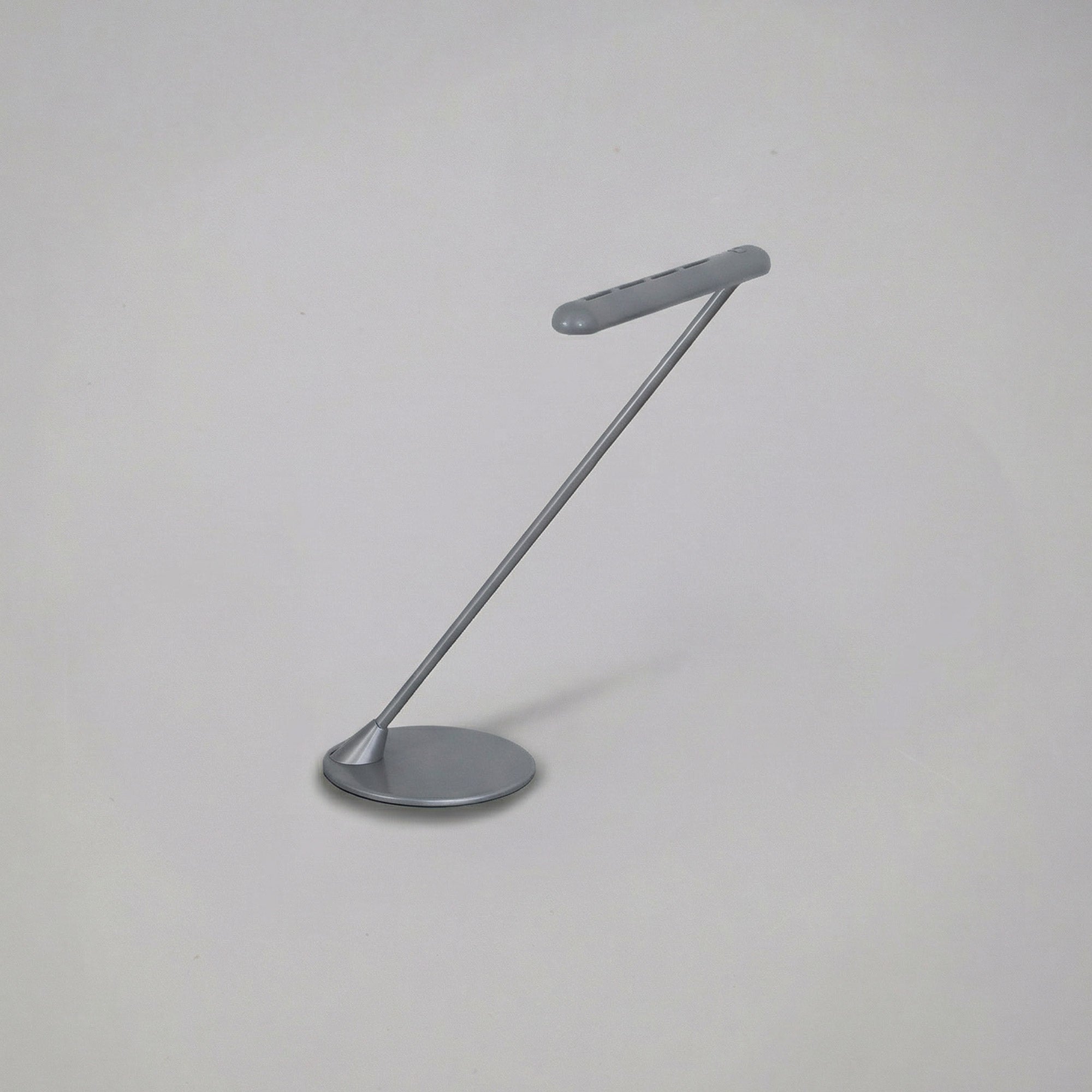Desk light flute by Erwin Behr for Herman Miller - Grey plastic