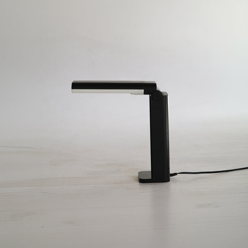 Fluorescent desk foldable lamp