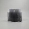 Magazine Rack by Giotto Stopino for Kartell - Clear dark grey