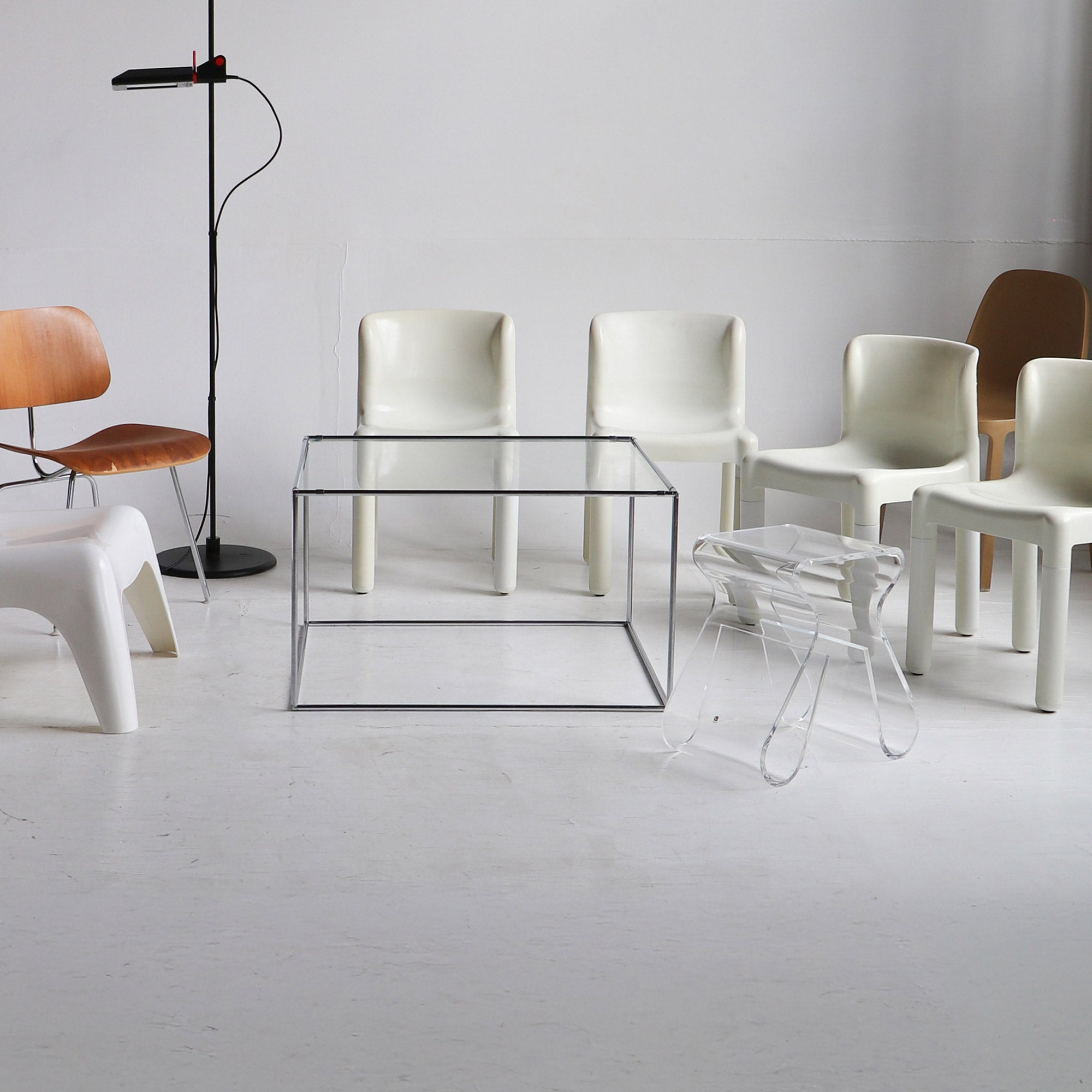 Magino acrylic Stool by Karim Rashid for Umbra