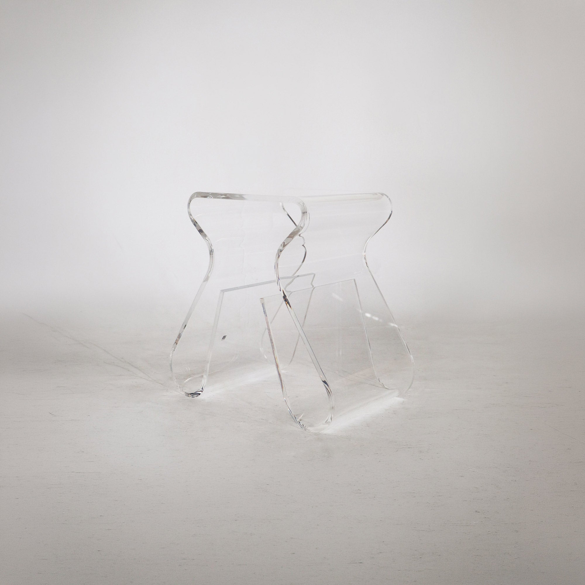 Magino acrylic Stool by Karim Rashid for Umbra