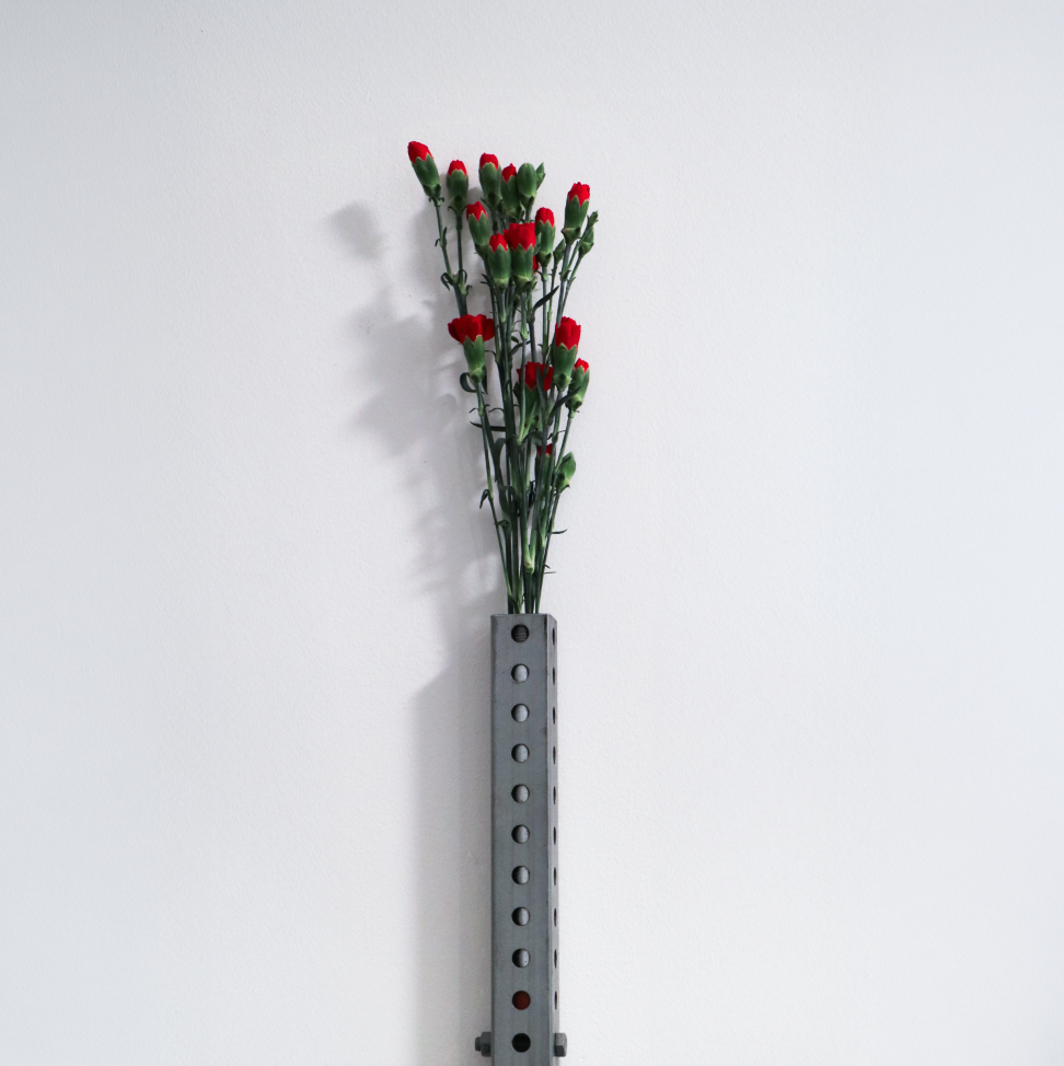 perforated wall vase - trop.studio