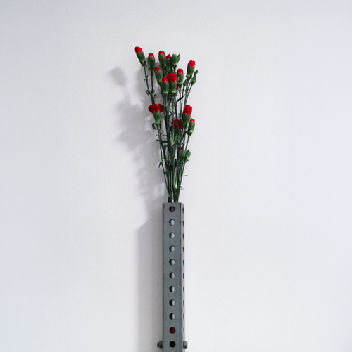 perforated wall vase - trop.studio