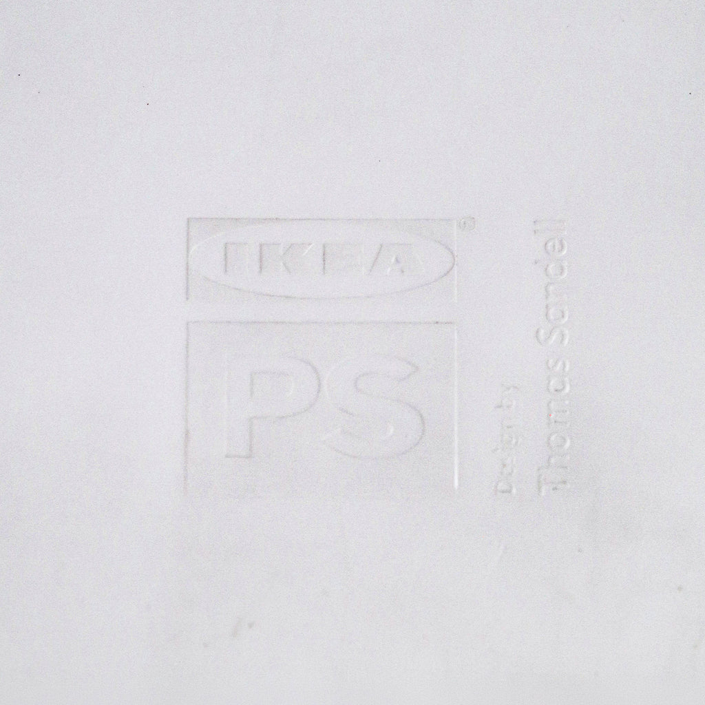 Vago white plastic outdoor and indoor chair by Thomas Sandelle for IKEA PS 1999