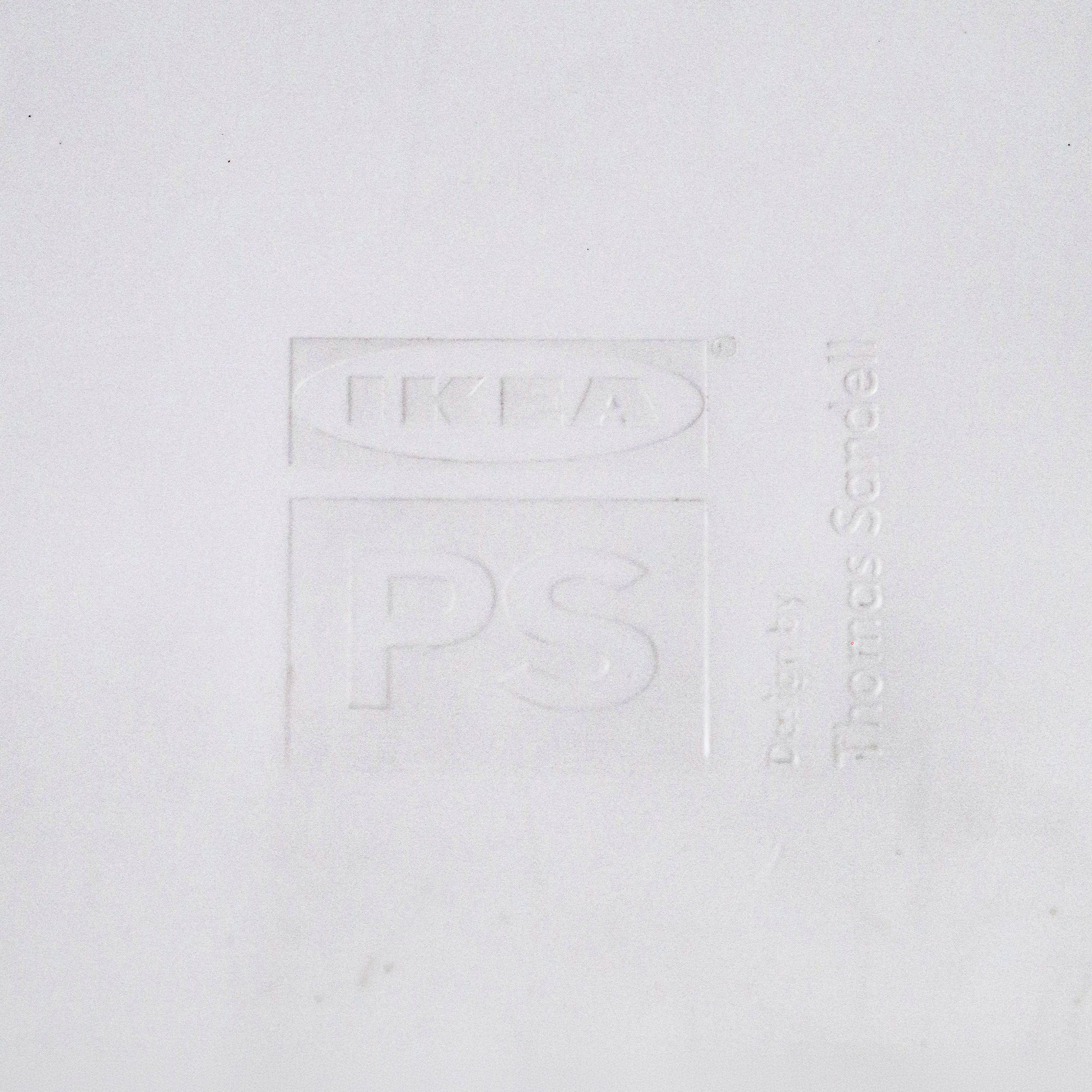 Vago white plastic outdoor and indoor chair by Thomas Sandelle for IKEA PS 1999