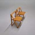 Foldable chair Trieste by Aldo Jacober for Alberto Bazzani - Wood