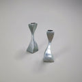 Modernist candle holder by Cec Lepage for MoMA - Aluminum