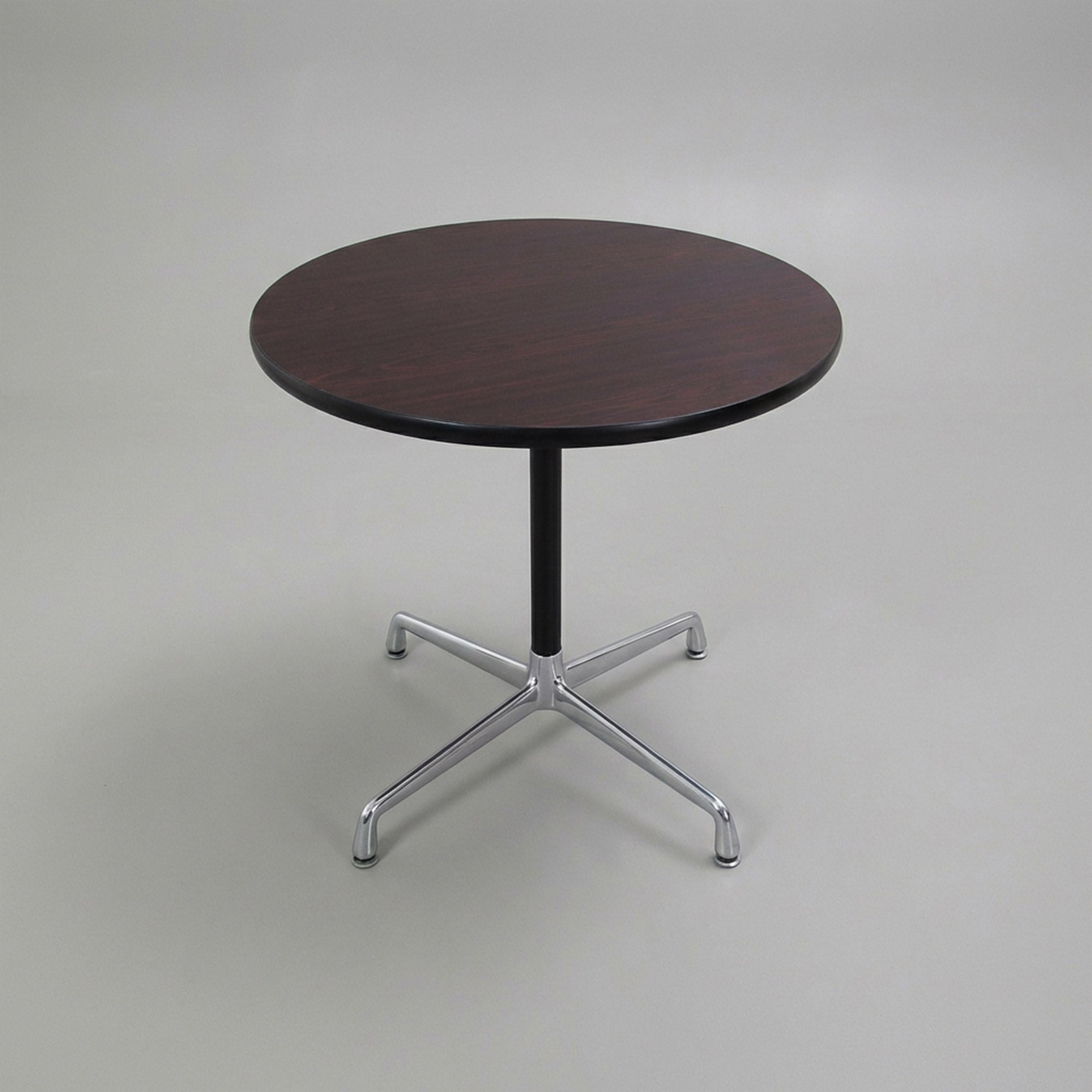 Table Aluminum Group by Charles and Ray eames for Herman Miller - Cherry wood top and aluminum base