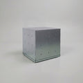 Side Table Record storage in Galvanized steel