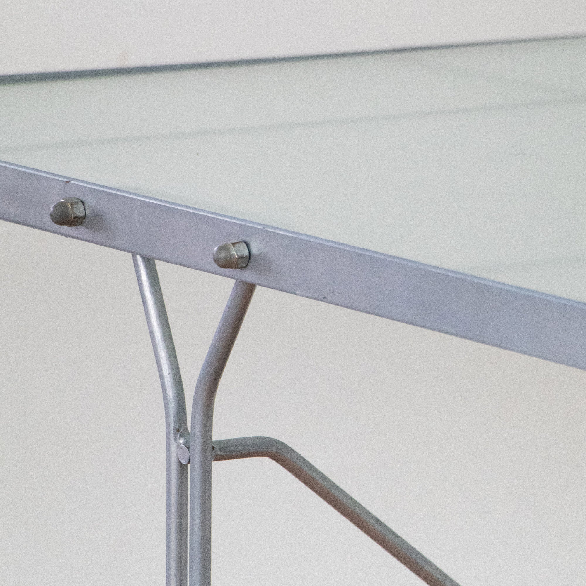Dining Table Moment by Niels Gammelgaard for IKEA - Aluminum and glass - Zoom