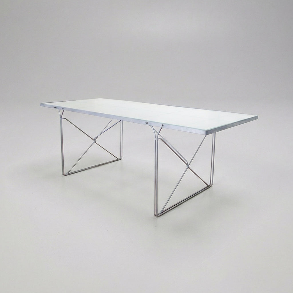Dining Table Moment by Niels Gammelgaard for IKEA - Aluminum and glass