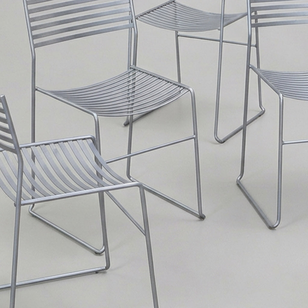 Outdoor chair Aero by Paul Newman for EMU - Stainless steel